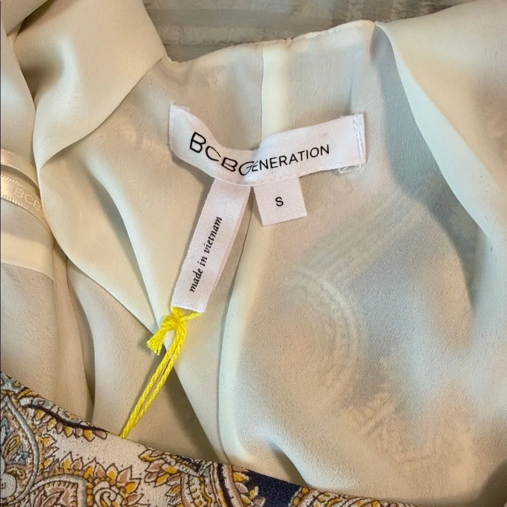 BCBGeneration Multicolor Patterned Mini Dress - Picture 5 of 5